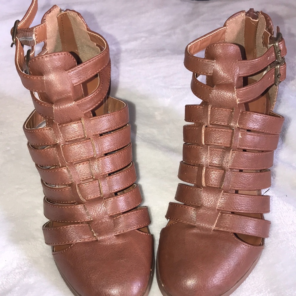 Charlotte Russe Brown High heel sandals